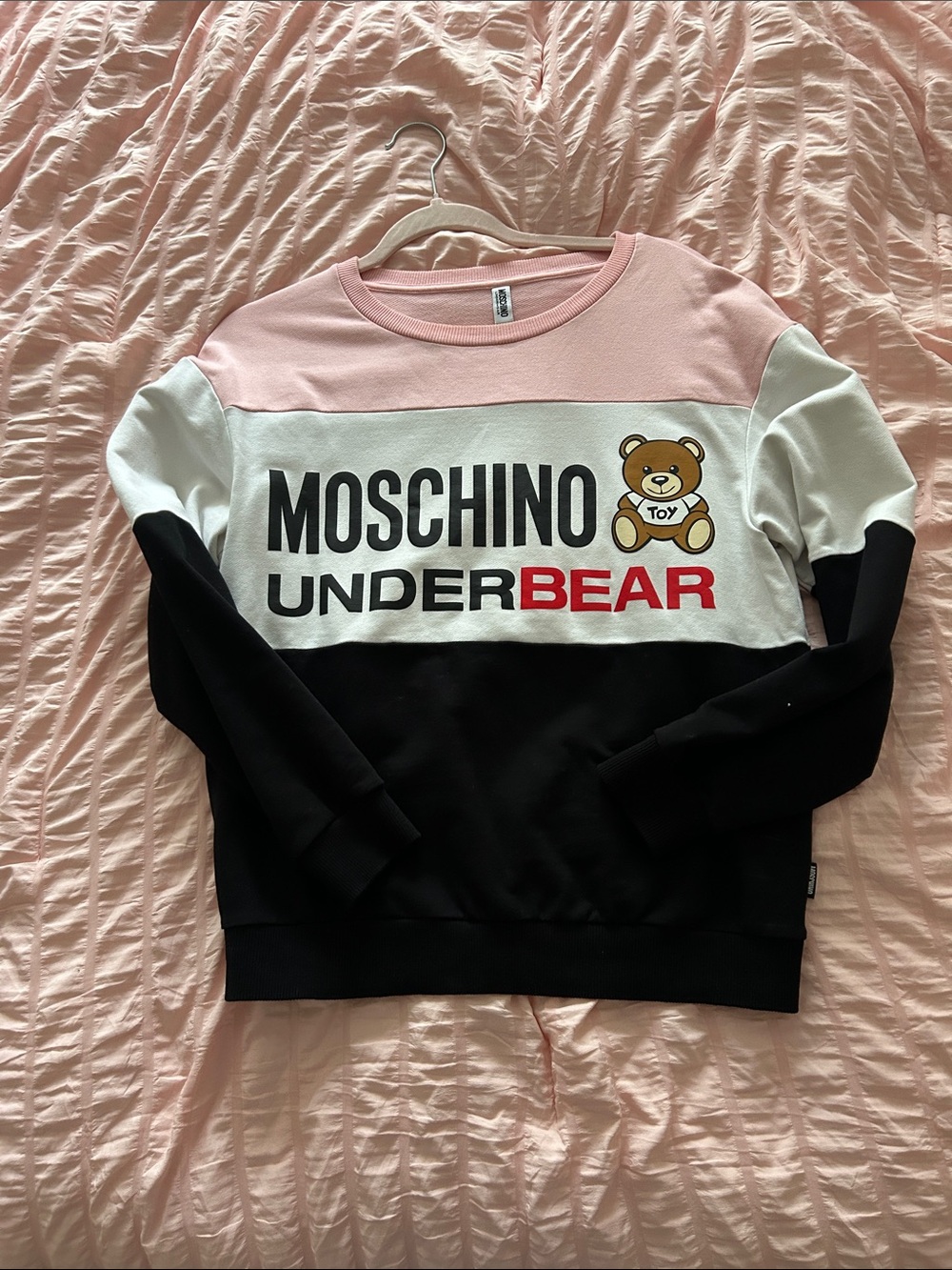 Authentic MOSCHINO crew neck